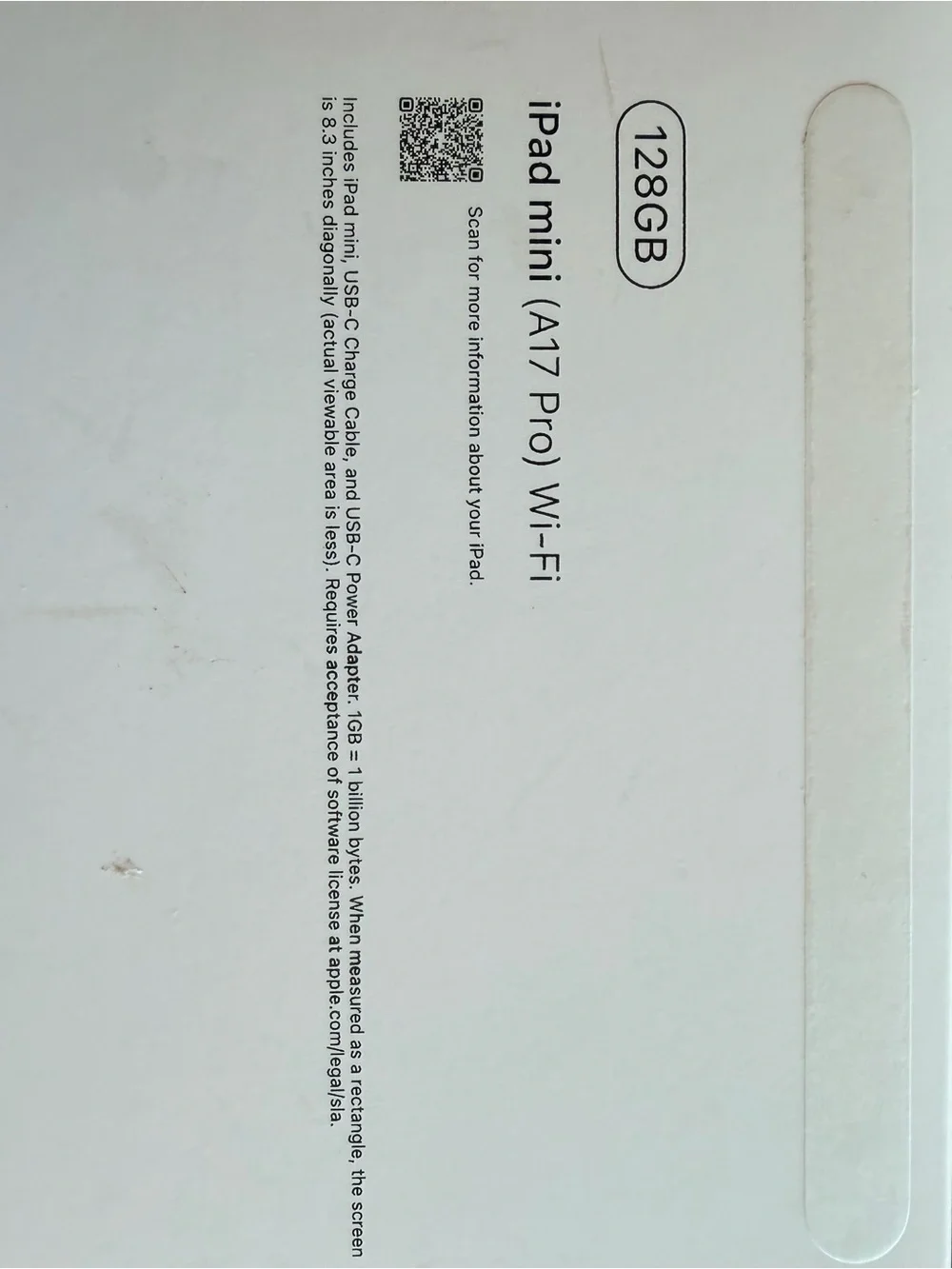 Apple iPad Mini 128gb 7th Gen WiFi Blue with Apple Pencil Pro